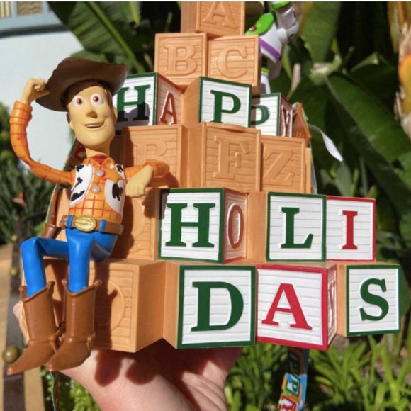 Happy Holidays “Toy Story” Popcorn Bucket - Picture 7 of 9
